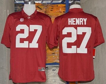 Crimson Tide #27 Derrick Henry Red Limited Stitched NCAA Jersey