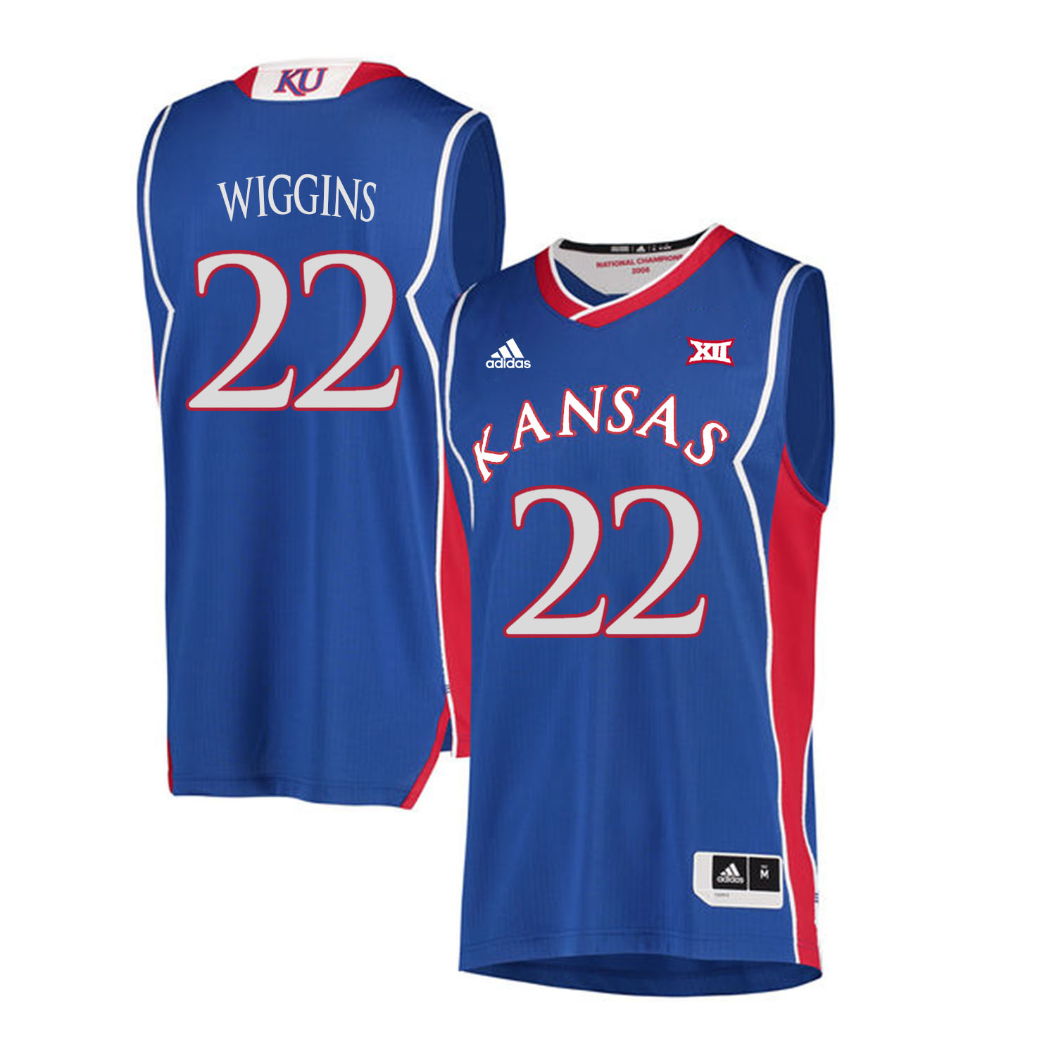Kansas Jayhawks #22 Andrew Wiggins Blue Throwback College Basketball Jersey Kansas Jayhawks #22 Andrew Wiggins Blue Throwback College Basketball Jersey