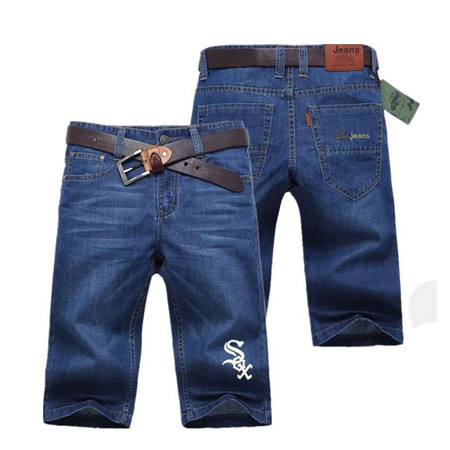 Chicago White Sox Team Logo Deep Blue MLB Jeans