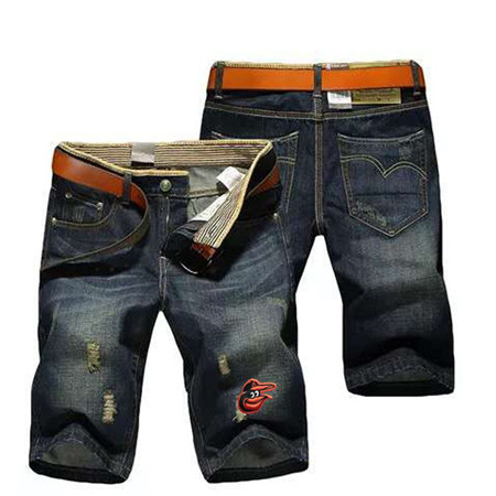 Baltimore Orioles Team Logo Black NFL Jeans