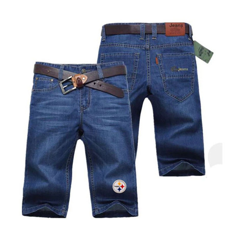 Pittsburgh Steelers Team Logo Deep Blue NFL Jeans