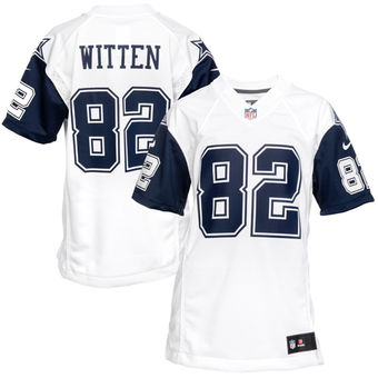 Jason Witten Dallas Cowboys Nike Men's Color Rush Game Jersey - White