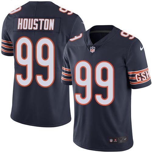 Nike Bears #99 Lamarr Houston Navy Blue Men's Stitched NFL Limited Rush Jersey Nike Bears #99 Lamarr Houston Navy Blue Men's Stitched NFL Limited Rush Jersey