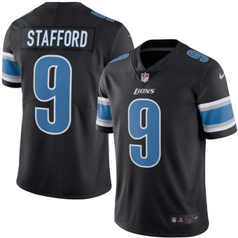 Matthew Stafford Detroit Lions Nike Color Rush Limited Jersey - Black Matthew Stafford Detroit Lions Nike Color Rush Limited Jersey - Black