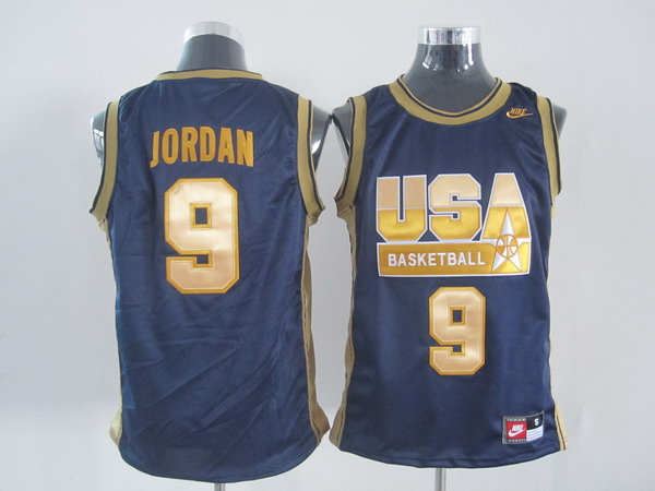 USA 9 Jordan BLUE jersey