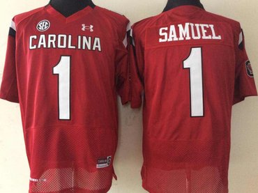 South Carolina Gamecock 1 Deebo Samuel Red College Football Jersey