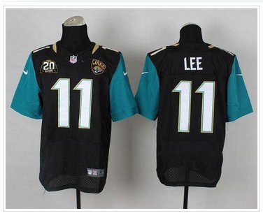 Jaguars #11 Marqise Lee Black Alternate With 20TH Season Patch Jersey