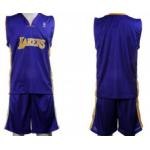 Los Angeles Lakers Blank Purple Suit