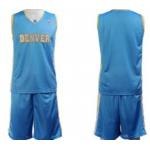 Denver Nuggets Blank Light Blue Suit