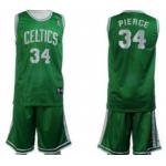 Boston Celtics #34 Pierce Green Suit