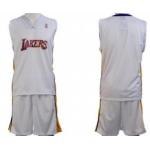 Los Angeles Lakers Blank White Suit