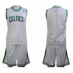 Boston Celtics Blank White Suit