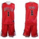 Chicago Bulls #1 Rose Red Suit