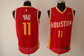 Houston Rockets 11 YAO red SWINGMAN jerseys