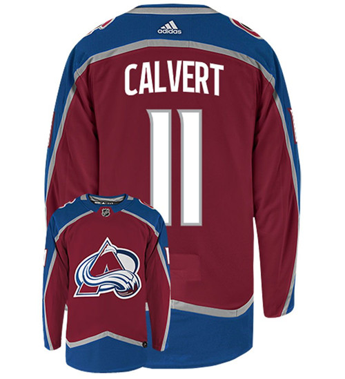 AVALANCHE #11 Matt CALVERT Home NHL Jersey