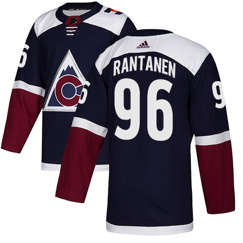 Avalanche #96 Mikko Rantanen Navy Alternate Authentic Stitched Hockey Jersey