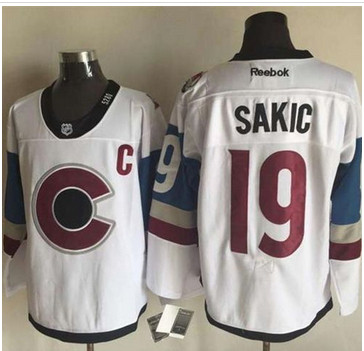 Colorado Avalanche #19 Joe Sakic White 2016 Stadium Series Stitched NHL Jersey