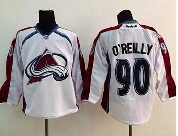 Colorado Avalanche #90 Ryan O'Reilly White Stitched NHL Jersey