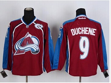 Colorado Avalanche #9 Matt Duchene Stitched Red NHL Jersey