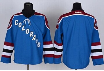 Colorado Avalanche Blank Blue Third Stitched NHL Jersey