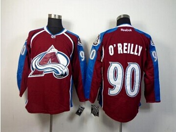 Colorado Avalanche #90 Ryan O'Reilly Red NHL Jersey