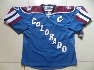 nhl jerseys colorado avalanche #92 landeskog blue(C patch)