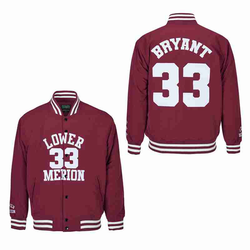 #33 KOBE BRYANT LOWER MERION SATIN JACKET1 MCDONALDS ALL AME 6