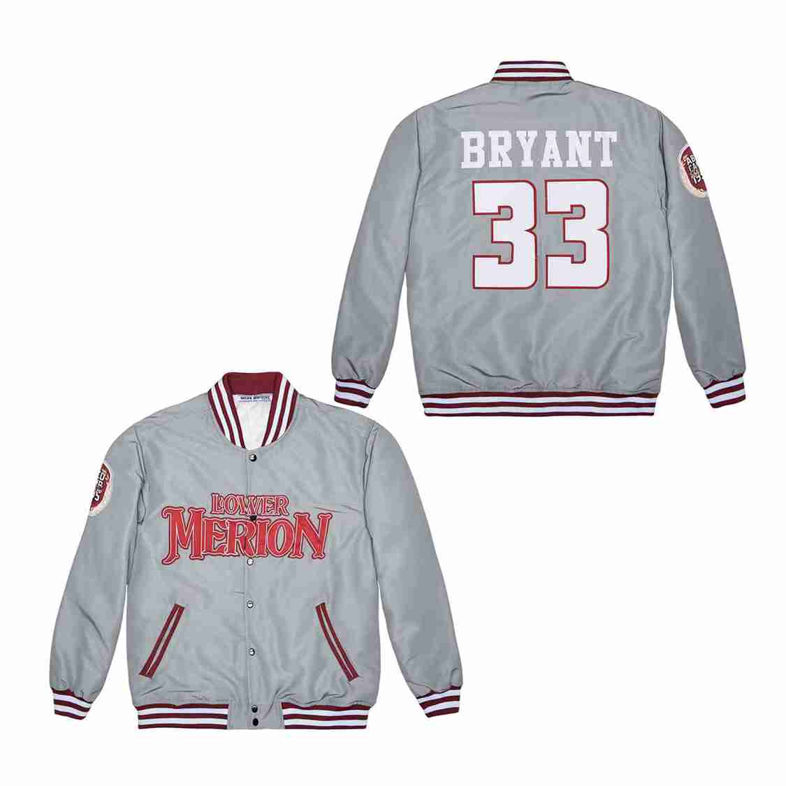 #33 KOBE BRYANT LOWER MERION SATIN JACKET1 MCDONALDS ALL AME