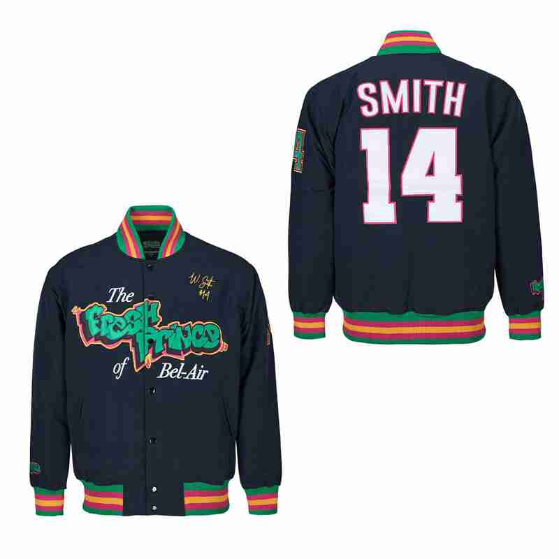 #14 FRESH PRINCE JAZZY JEFF FRESH PRINCE SATIN JACKET 6