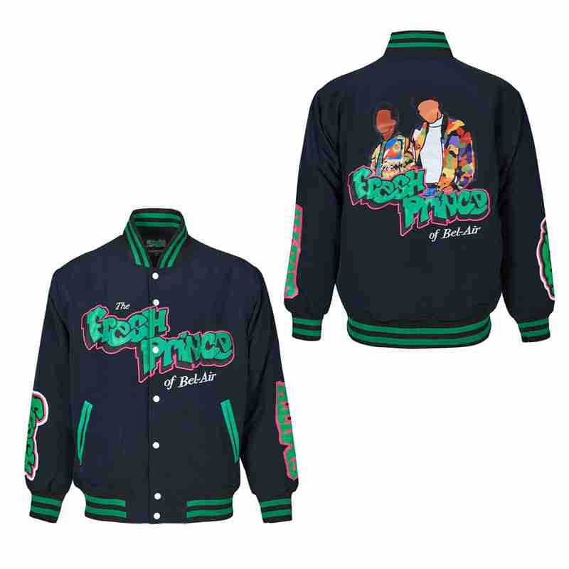 #14 FRESH PRINCE JAZZY JEFF FRESH PRINCE SATIN JACKET 3