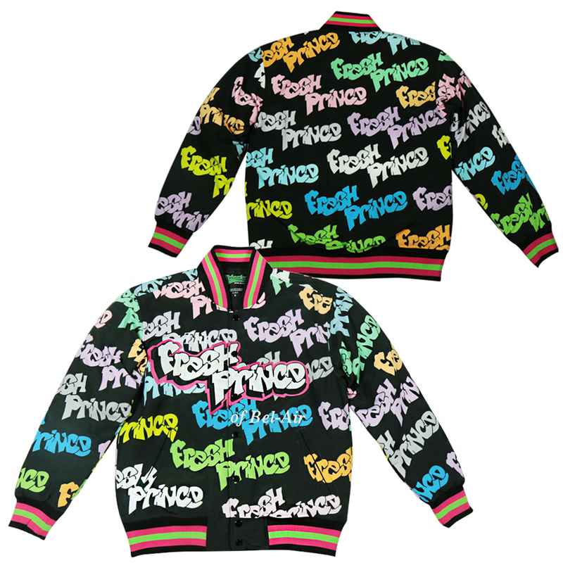 #14 FRESH PRINCE JAZZY JEFF FRESH PRINCE SATIN JACKET 2