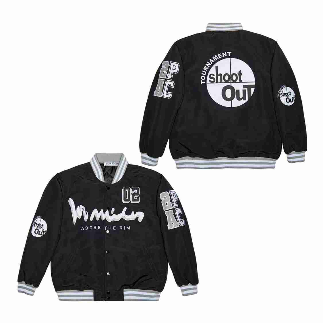 02# ABOVE THE RIM 100 MILES SATIN JACKET