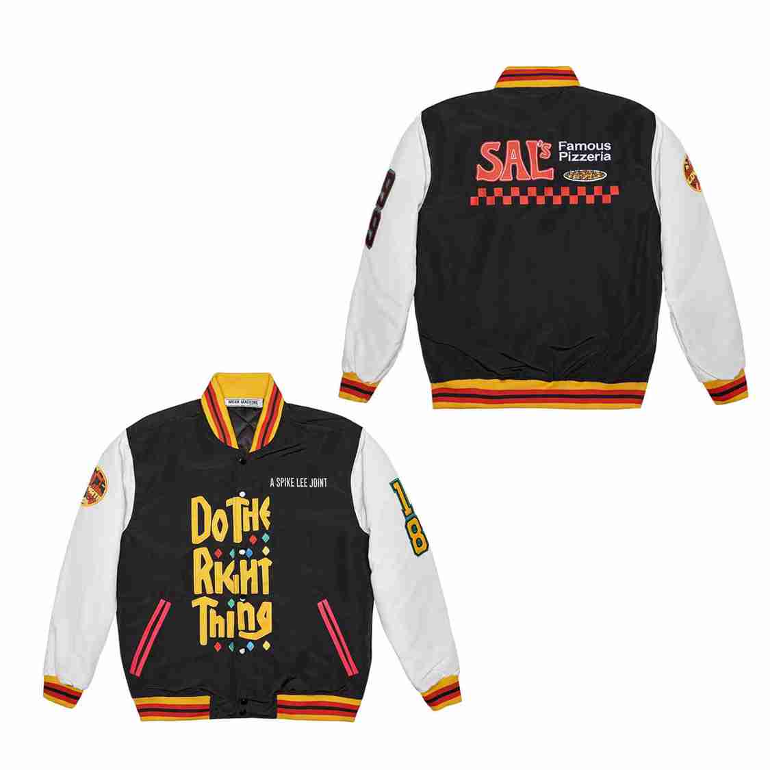 DOTHE RIGHT THING ROYAL SATIN JACKET