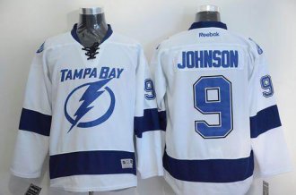 Tampa Bay Lightning #9 Tyler Johnson White Stitched NHL Jersey