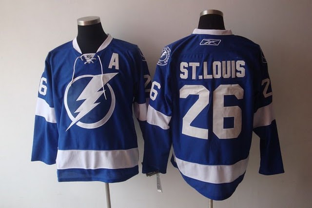 Tampa Bay Lightning #26 St.Louis jersey blue