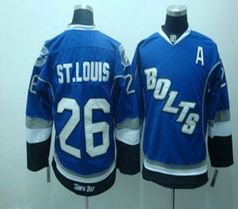 Tampa Bay Lightning 26 ST.louis blue jerseys bolts A