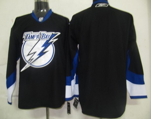 NHL Tampa Bay Lightning Blank Black jersey