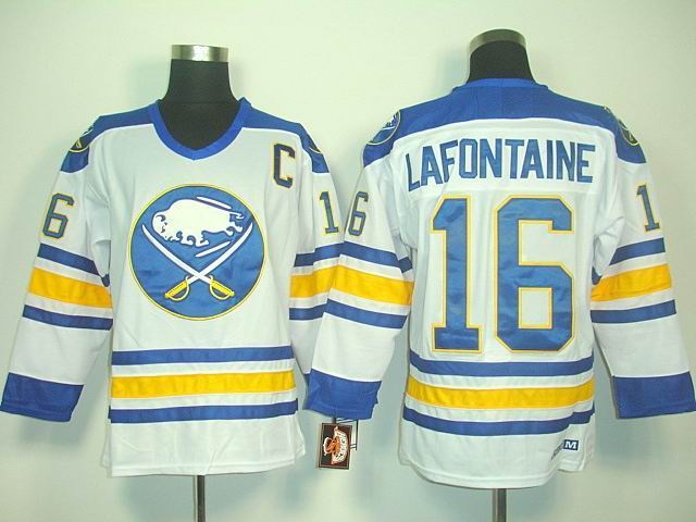 nhl jerseys buffalo sabres 16# lafontaine