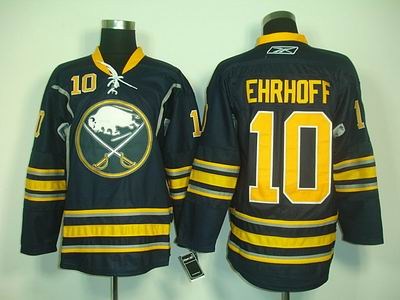 buffalo sabres 10 ehrhoff blue jerseys