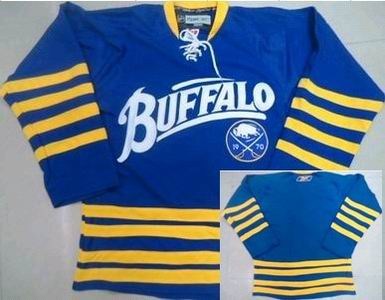 buffalo sabres blank 3rd blue jersey