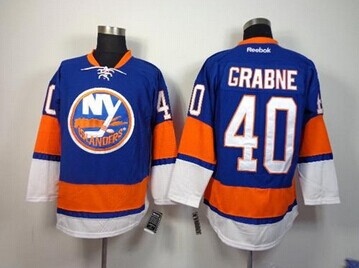 New York Islanders #40 Michael Grabner Baby Blue Home NHL Jersey