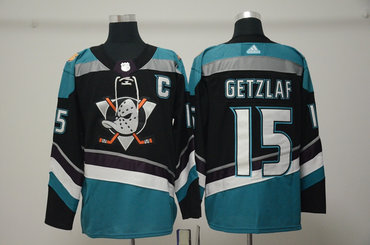 Ducks 15 Ryan Getzlaf Black Alternate Adidas Jersey