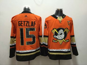 Ducks 15 Ryan Getzlaf Orange Adidas Jersey