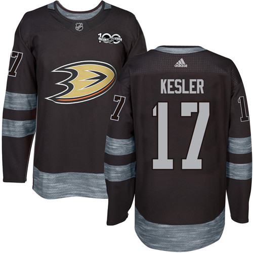 Ducks #17 Ryan Kesler Black 1917-2017 100th Anniversary Stitched NHL Jersey