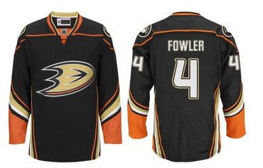 Anaheim Ducks #4 CAM FOWLER Black Home Stitched NHL Jersey