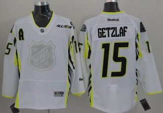 Anaheim Ducks #15 Ryan Getzlaf White 2015 All Star Stitched NHL Jersey