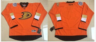 Anaheim Ducks Blank Orange 2014 Stadium Series Stitched NHL Jersey