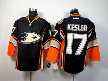 Anaheim Ducks #17 Ryan Kesler Black Third NHL Jersey