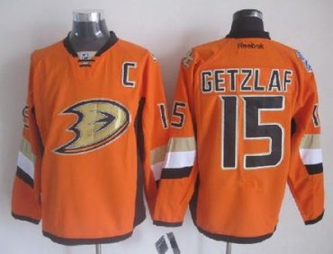 Anaheim Ducks #15 Ryan Getzlaf 2014 Stadium Series Orange Stitched NHL Jersey