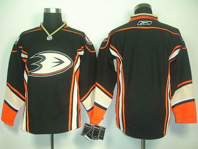 NEW Anaheim Ducks blank black Jersey